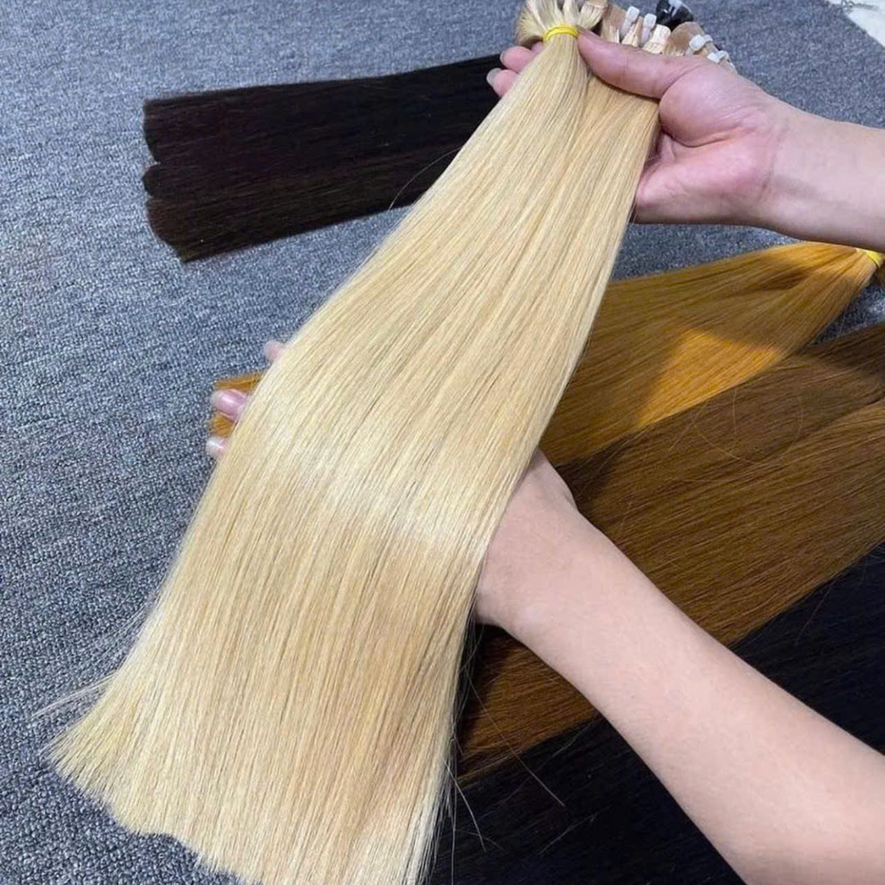 Jade Hair VN factory floor