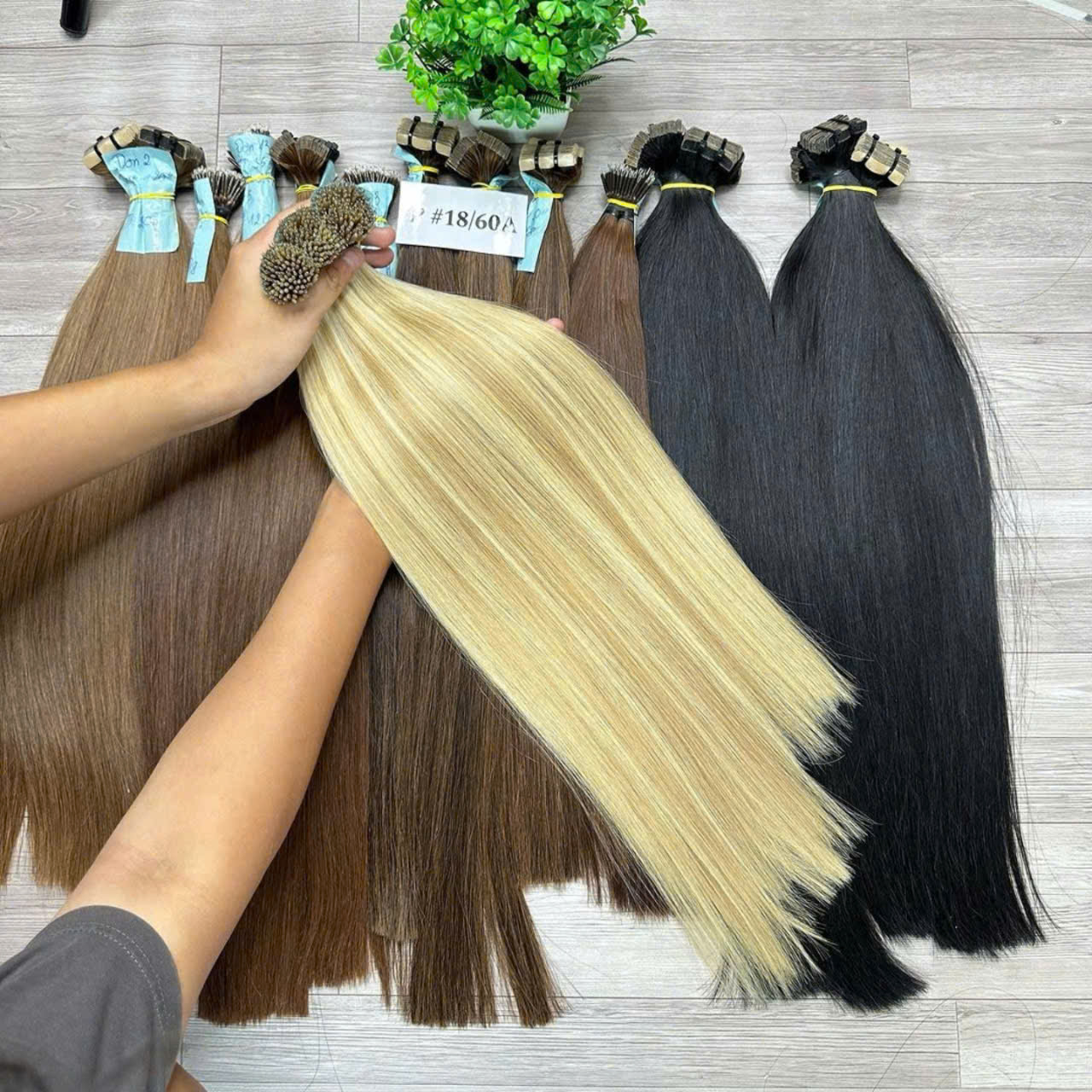 Jade Hair VN factory floor