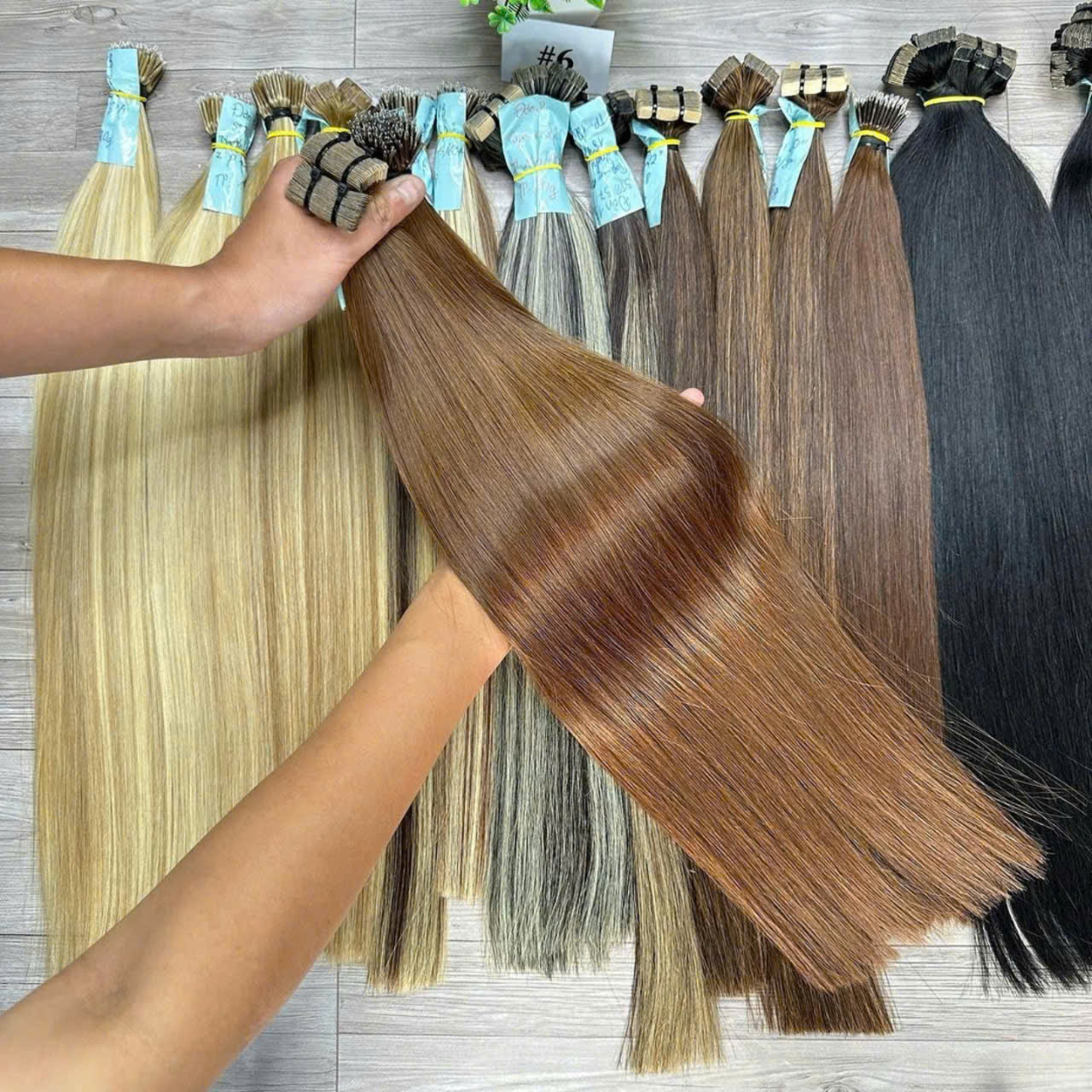 Jade Hair VN factory floor